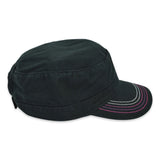 Hibiscus Flower Military Hat