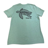 Tattoo Honu3 Ladies Crew Neck T-Shirt (Small, X-Large, and XX-Large Only)