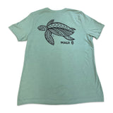 Tattoo Honu3  (Turtle) Ladies T-Shirt