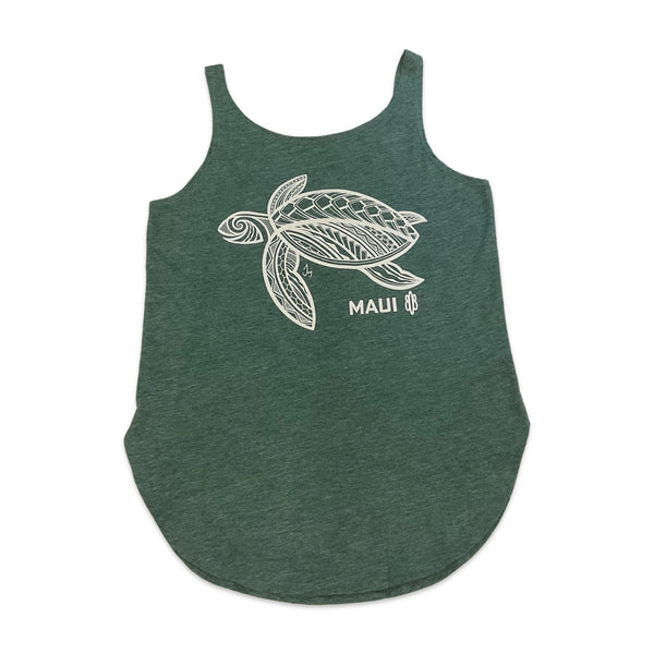 Tattoo Honu3 Ladies Tank Top