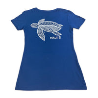 Tattoo Honu3 Ladies V-Neck (Small Only)