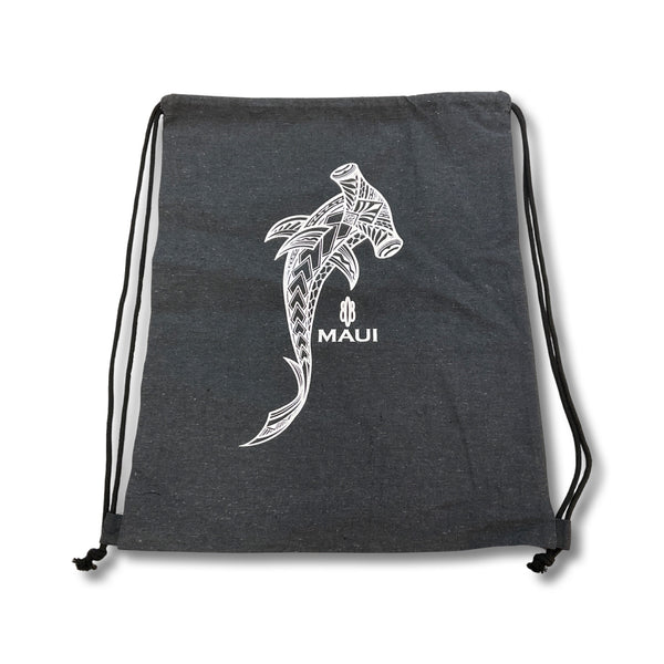 Hammerhead Shark Drawstring Backpack Tote Bag