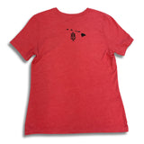Flower Honu 2 Turtle Ladies T-Shirt