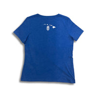 Whale Tail2 Ladies V-Neck