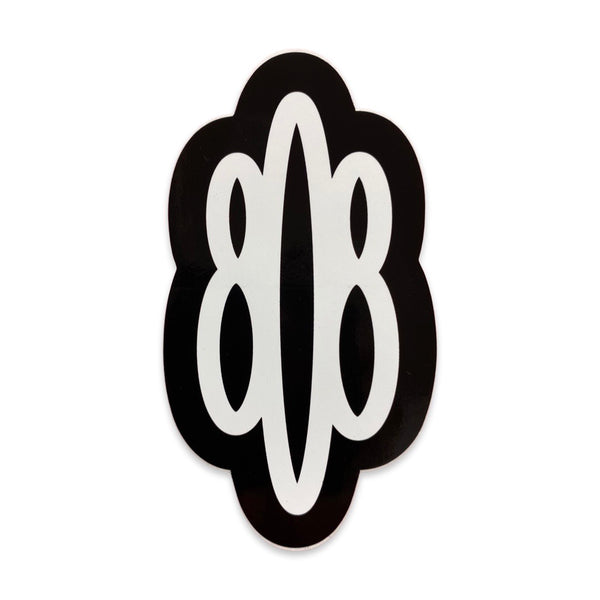 808 Logo Sticker