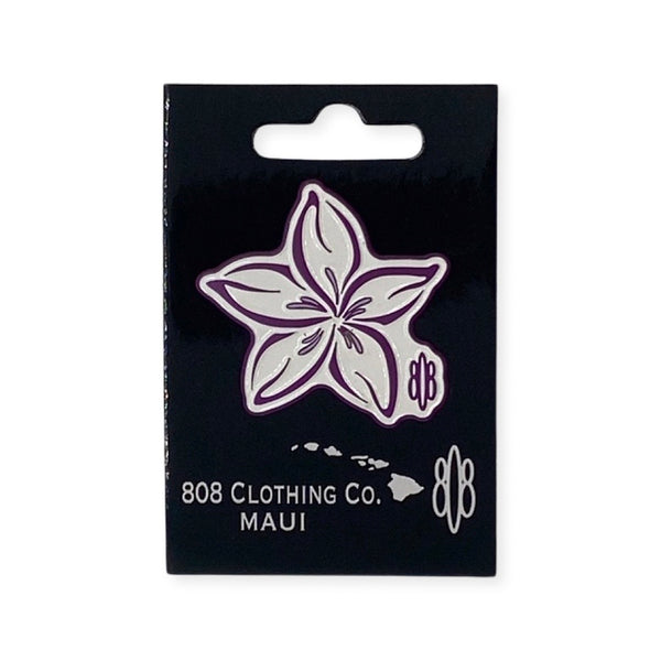 Plumeria Pin