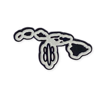Hawaiian island 808 Pin