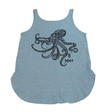 Tribal He'e Ladies Tank Top (X-Large Only)