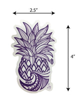 Pineapple Wave Sticker