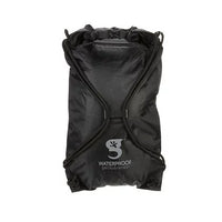 Drawstring Waterproof Backpack - Black/Grey