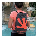 Embark 10L Waterproof Drawstring Backpack - Artic Geckoflage