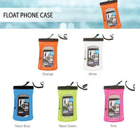 Float Phone Dry Bag -White