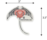 Honu Mantaray Sticker
