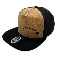 Small Hawaiian Islands Flatbill Trucker Hat