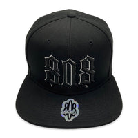 808 3D Trucker Flatbill Hat