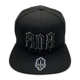 808 3D Trucker Flatbill Hat