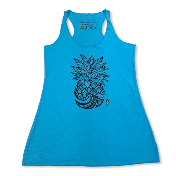 Tribal Pineapple Ladies Tank Top (X-Small & Small Only)