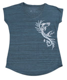 Tattoo Shark Ladies V-Neck (Small Only)