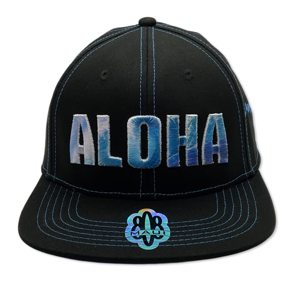 Aloha 3D Wave Flatbill Hat