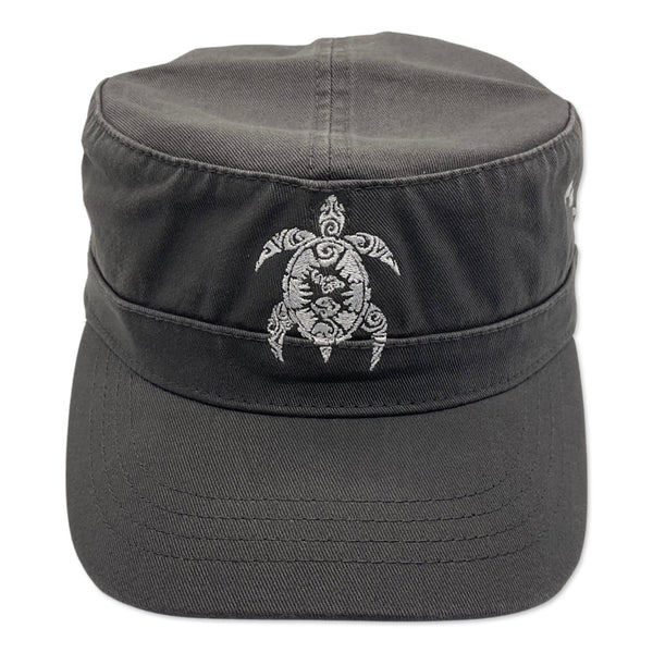 Tribal Honu (Turtle) Military Hat