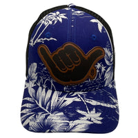 Shaka Leather Patch  Trucker Hat