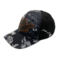 Shaka Leather Patch  Trucker Hat