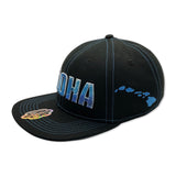 Aloha 3D Wave Flatbill Hat