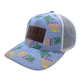 Maui Hawaii Leather Patch Hat