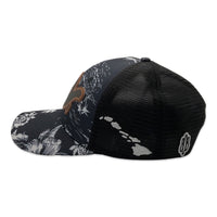 Shaka Leather Patch  Trucker Hat