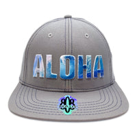 Aloha 3D Wave Flatbill Hat