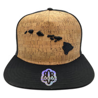 Hawaiian Islands 3d Flat Bill Hat