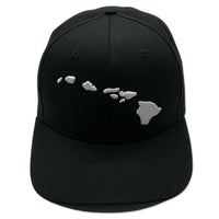 Hawaiian Islands 3d Sight Curve Hat