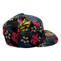 Shaka Leather Patch Flatbill Hat