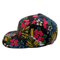 Shaka Leather Patch Flatbill Hat