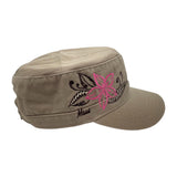 Plumeria Military Hat