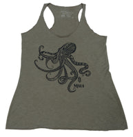Tribal He'e Octopus Ladies Tank Top ( X-Small and Small Only)